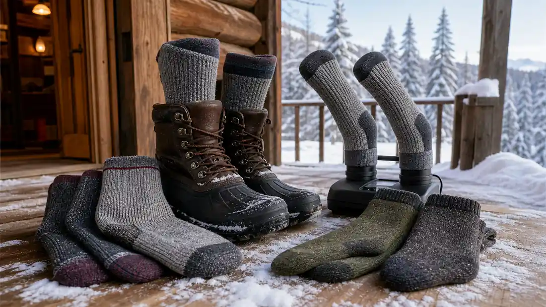 Best Thermal Socks for Extreme Cold: Warm, Dry Options for Winter Boots